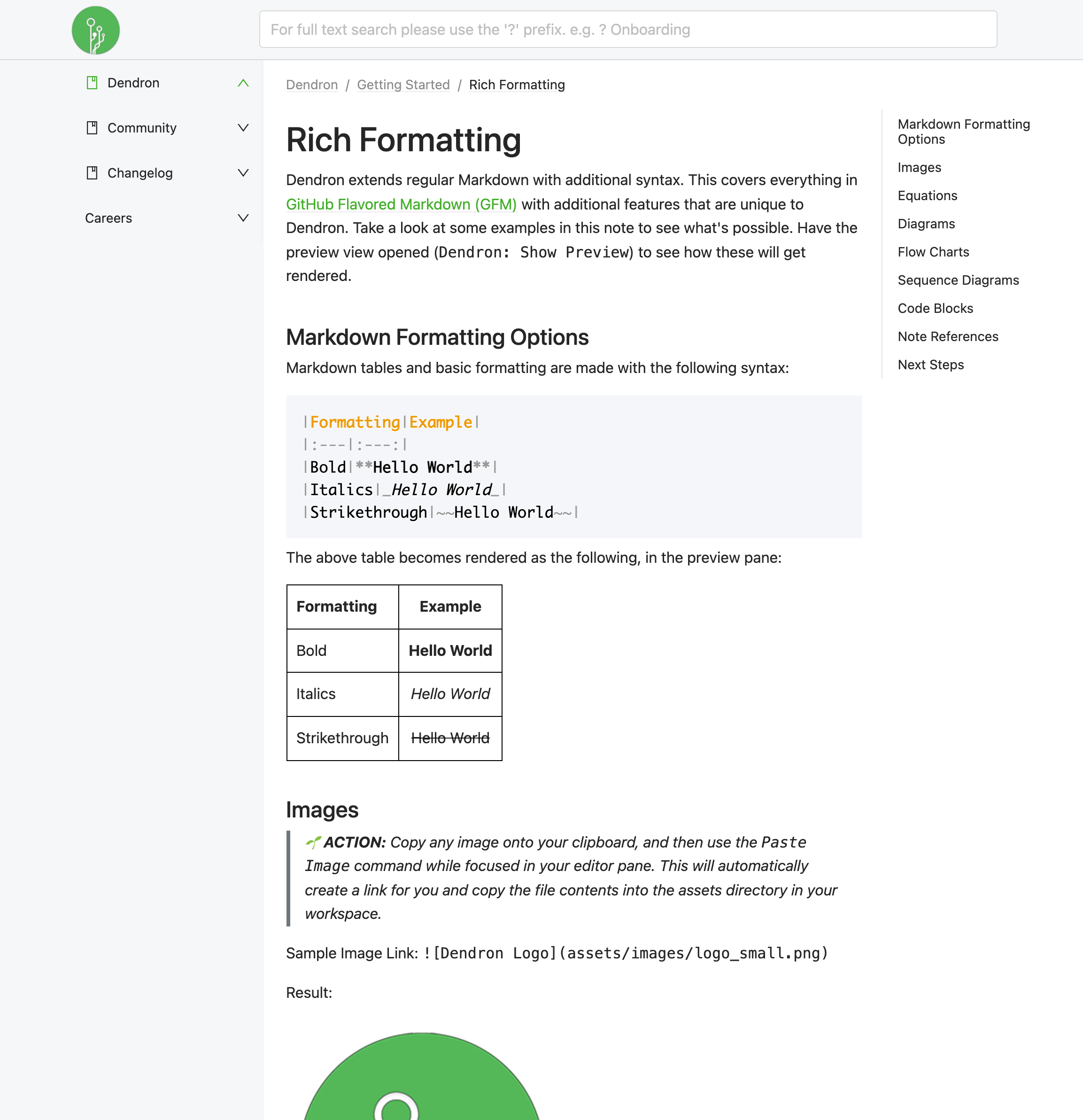 Dendron Tools for Academic Research KausalFlow